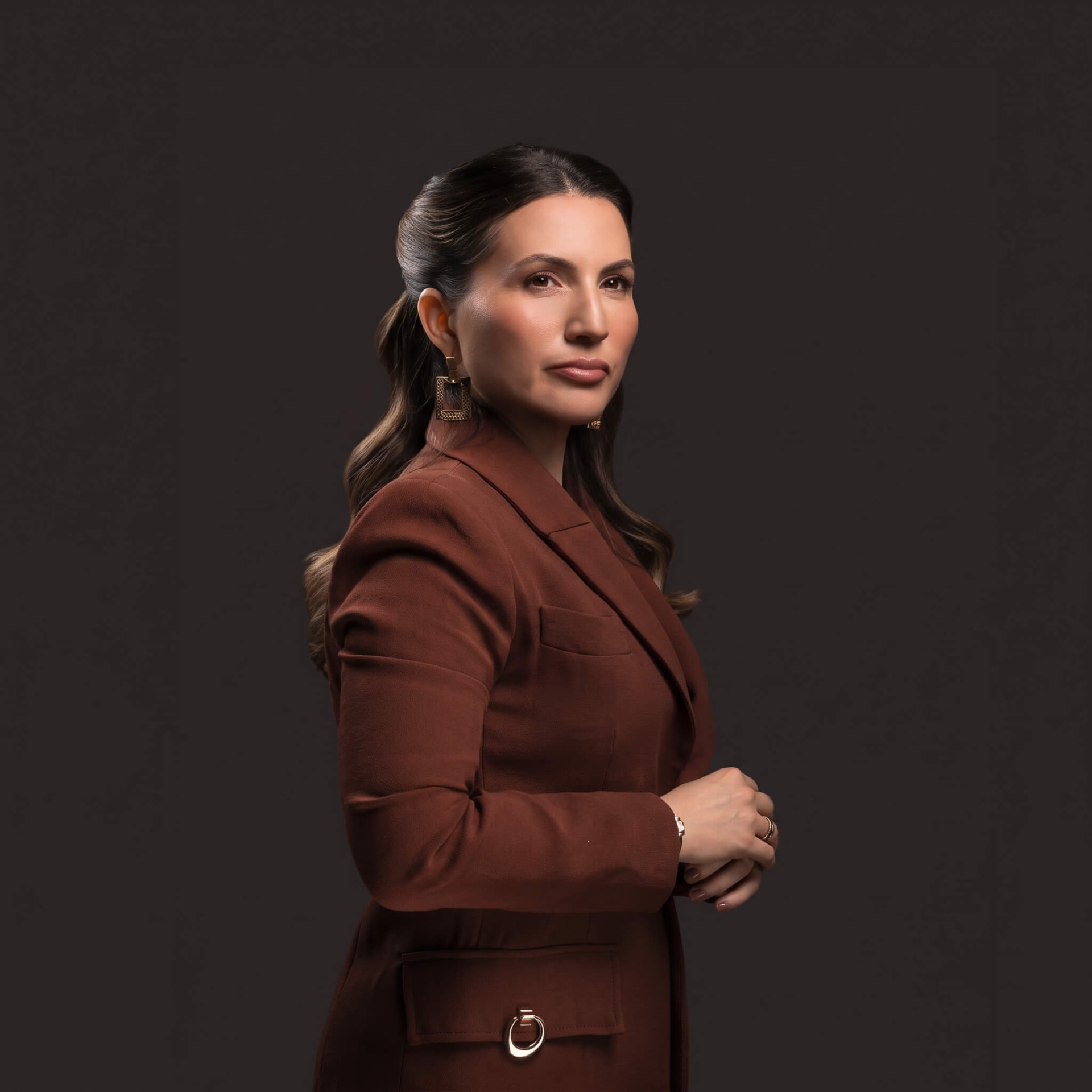 Vanessa Goltzman em retrato executivo